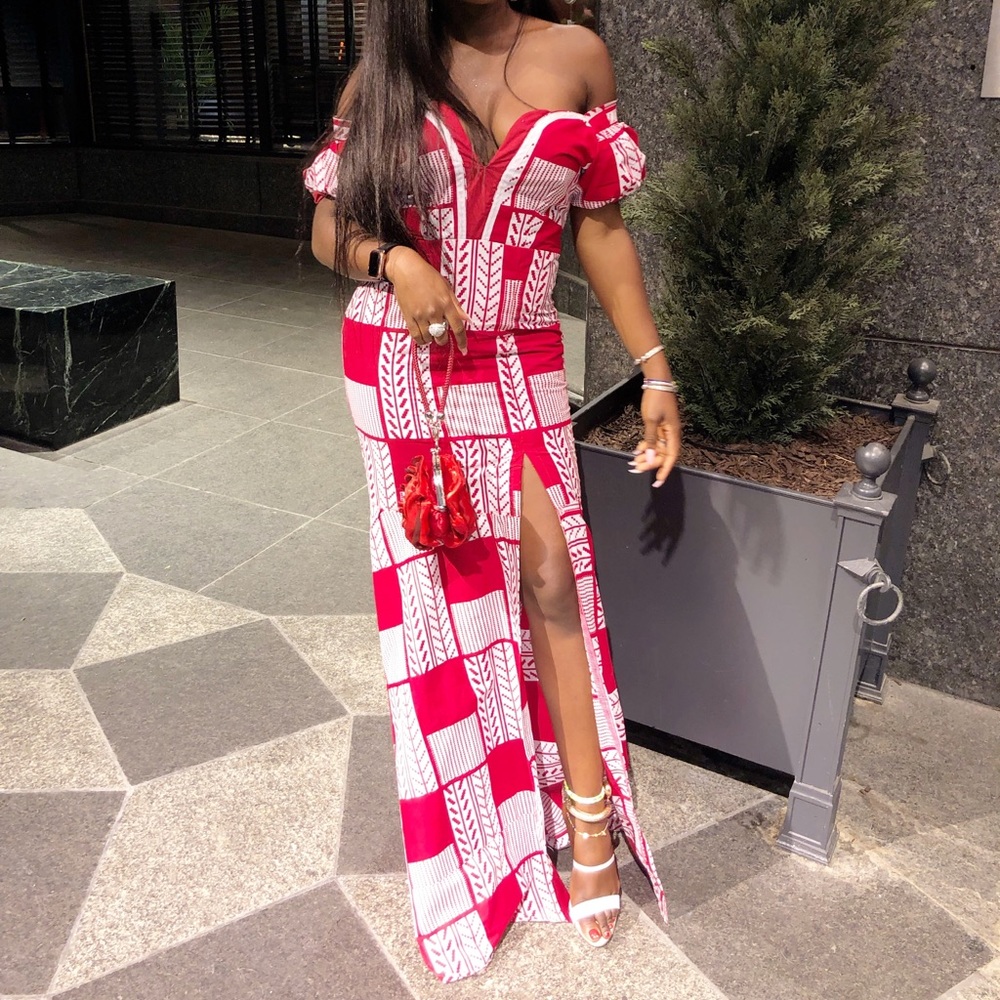 African Print dress